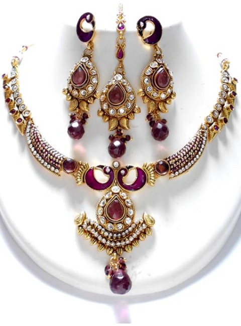 Polki Necklace Set